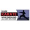 Signmission Learn Karate Now Enrolling All Ages Welcome Banner Concession Stand Food Truck Single Sided B-30097 - alternate 1